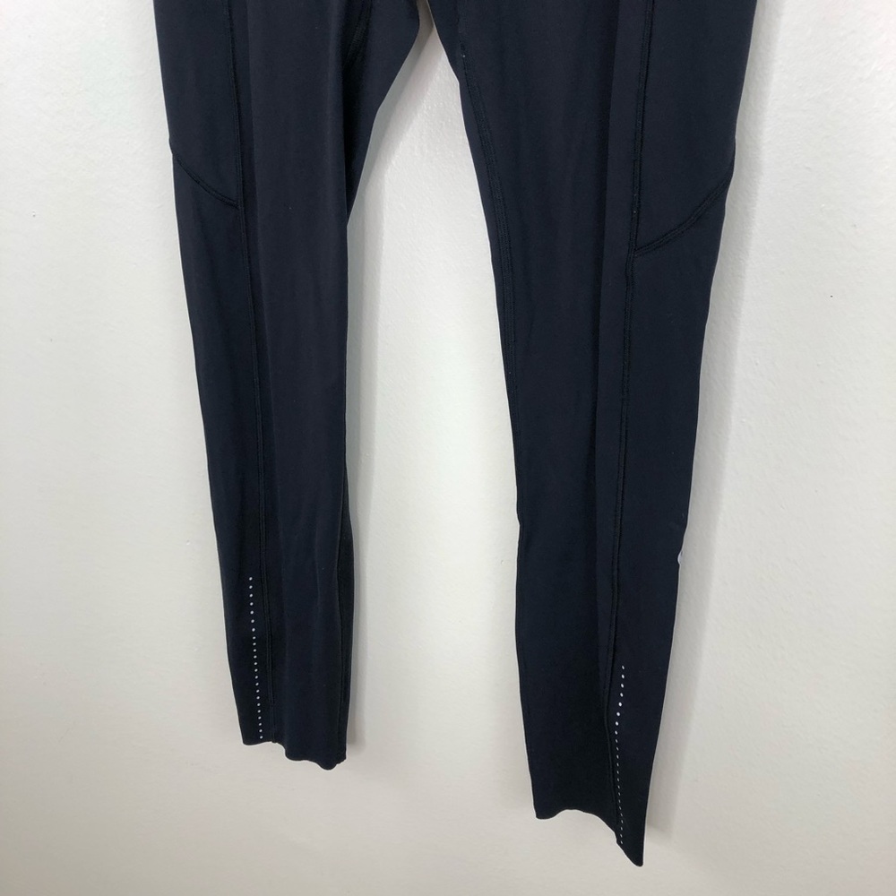 Lululemon Fast & Free 7/8 Tight II *Nulux 25" Black size 6 - Picture 4 of 15